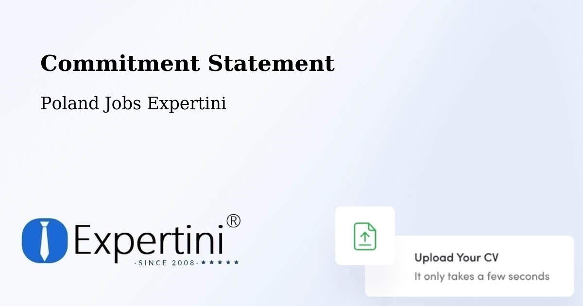 Corporate Commitment – Osina - Poland Jobs Expertini