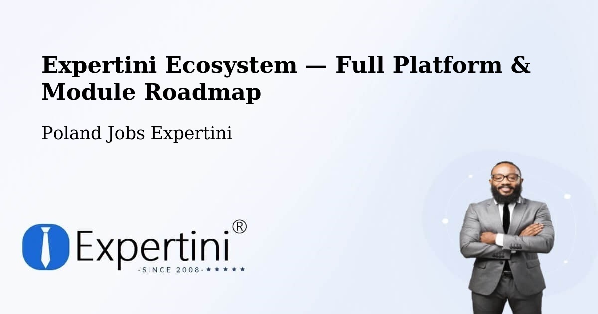 Expertini Ecosystem — Full Platform & Module Roadmap – Osina