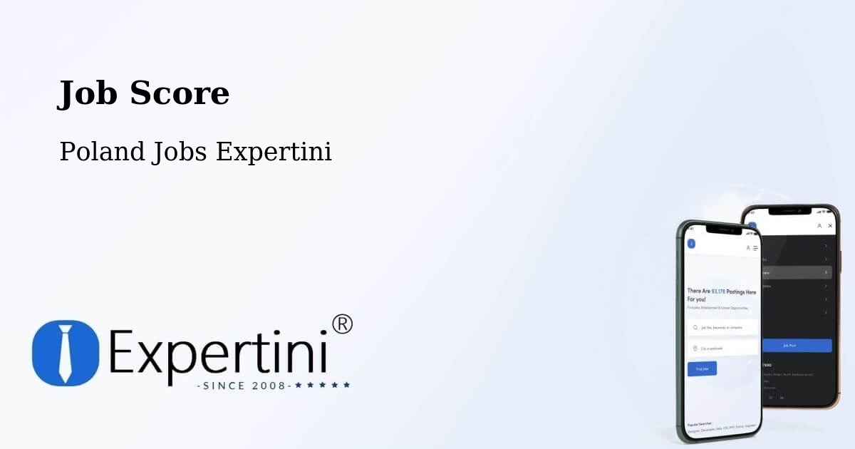 Job Score & Job Description Score Tool – Osina - Poland Jobs Expertini