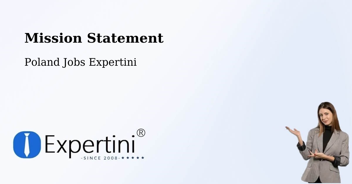 Corporate Mission – Osina - Poland Jobs Expertini